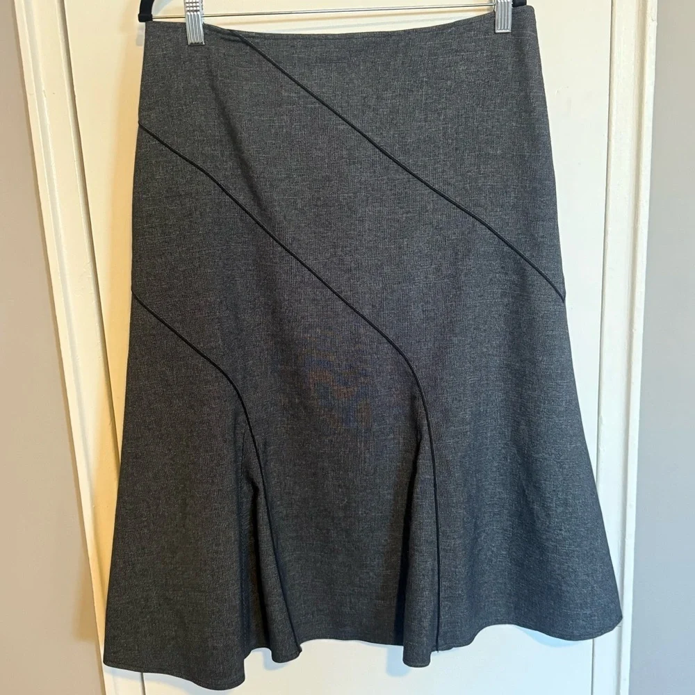 Conrad C Proportion Petite Fluted Trumpet Skirt Size 12P - Picture 4 of 4